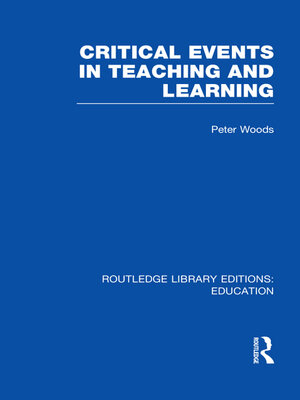 cover image of Critical Events in Teaching & Learning